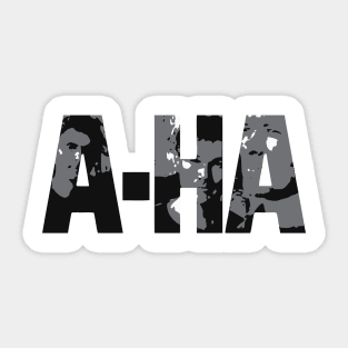 a-ha Sticker